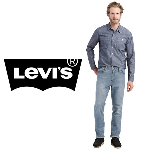 Levis 54 Athletic Taper Jeans 36x32 